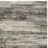 2' X 8' Gold And Slate Abstract Runner Rug